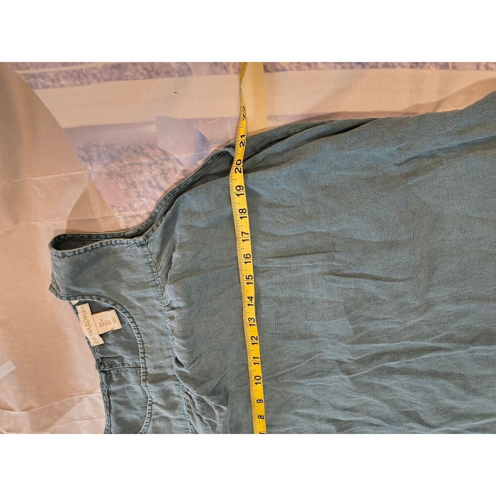 Cynthia Rowley Women's blouse type dress Size 6 Blue - Picture 10 of 12